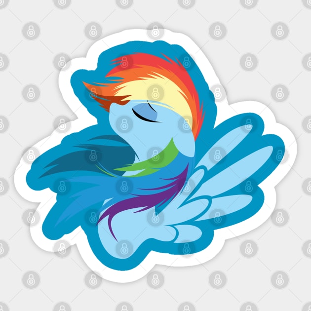 Rainbow Dash Sticker by RarieDash